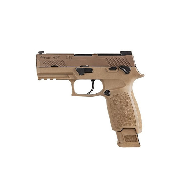 SIG SAUER P320-M18 9mm 3.9in 17rd Coyote Tan Semi-Automatic Pistol (320CA-9-M18-1M)