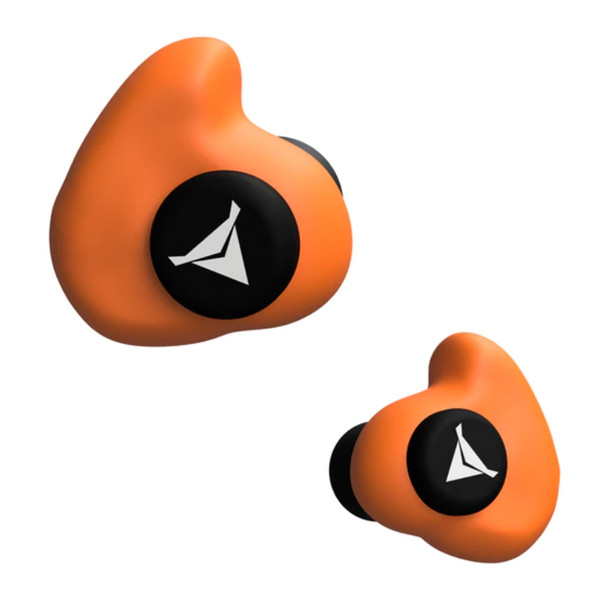 DECIBULLZ Orange Custom Molded Earplugs (PLG1-ORG)