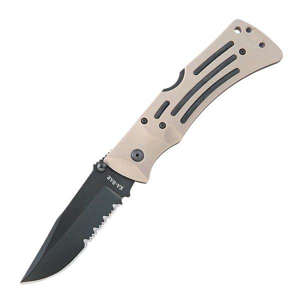 KA-BAR Desert Mule Folder Knife with Nylon Sheath (2-3053-0)