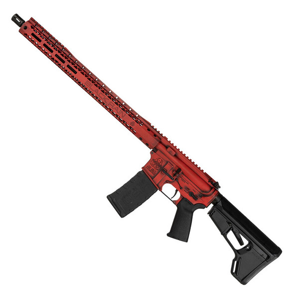 BLACK RAIN ORDNANCE Spec 3G 5.56 NATO 18in 30rd Battleworn Red Cerakote Semi-Automatic Rifle (BROSPEC3GRB)