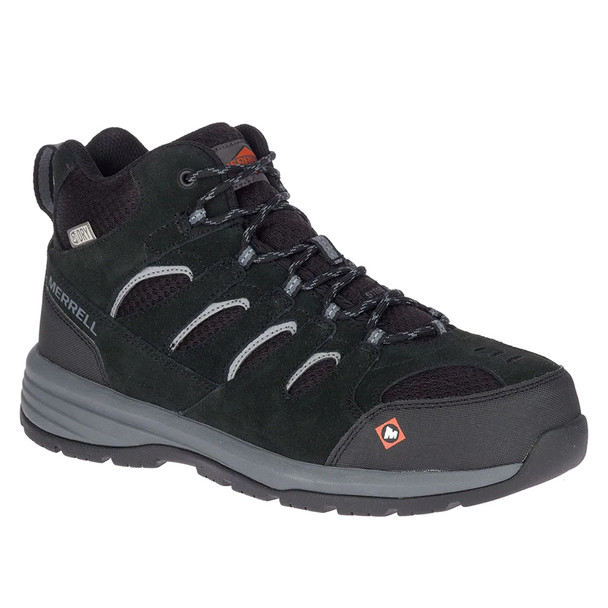 MERRELL Men's Windoc Mid WP Steel Toe Boot