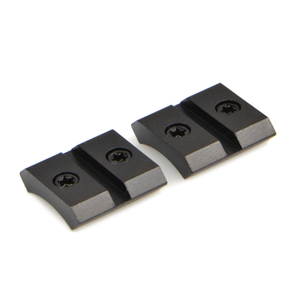 WARNE Anschutz 2PC Steel Matte Black Scope Base (M824/824M)