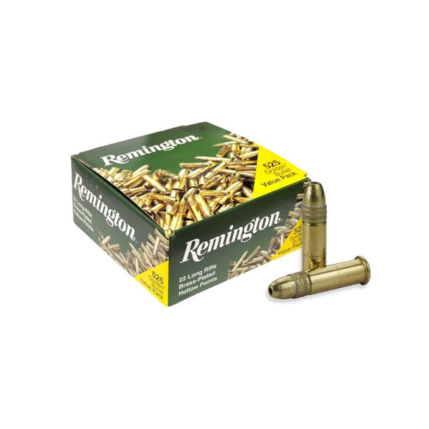 REMINGTON Golden Bullet 22 LR 36 Grain HP Ammo, 525 Round Box (1622C)