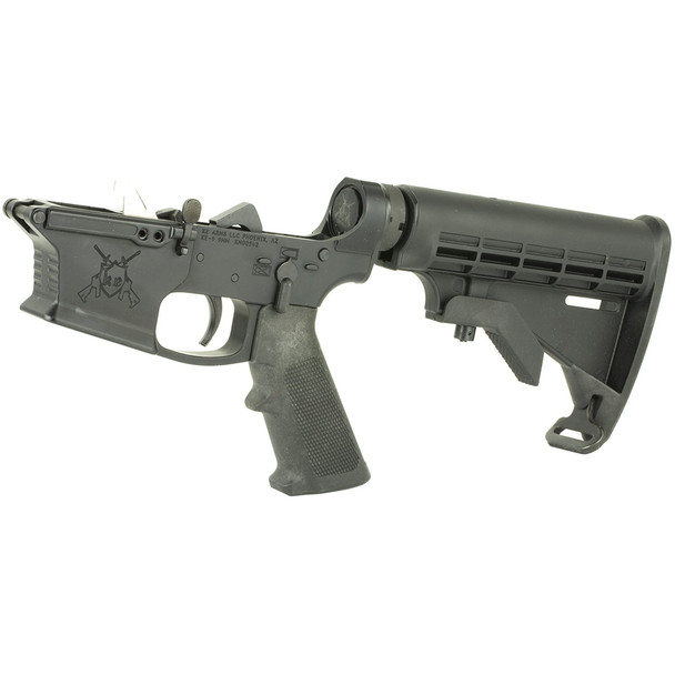 KE ARMS KE-9 Billet Complete AR-15 Lower Receiver Assembly GLOCK Magazine Compatible (1-50-01-063)