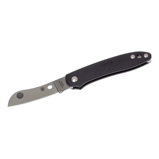 SPYDERCO Roadie Lightweight 2.09in Black Slip Joint Knife (C189PBK)