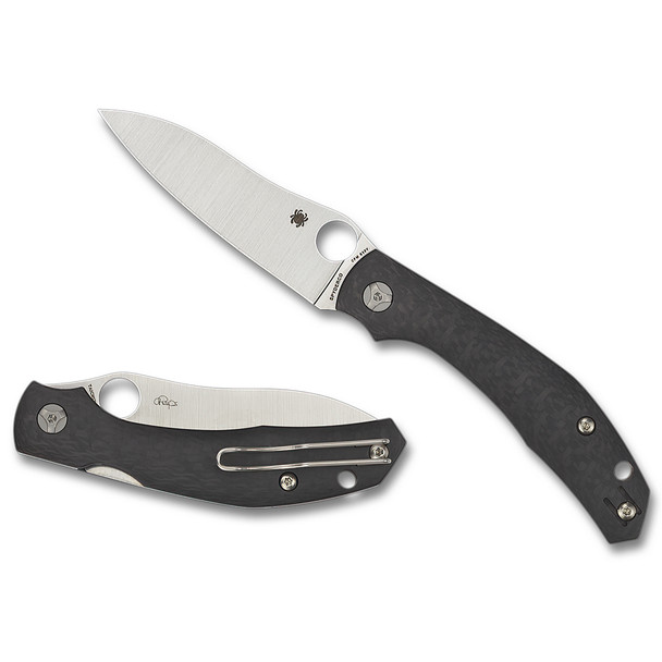 SPYDERCO Kapara Carbon Fiber 3.58in Folding Knife (C241CFP)