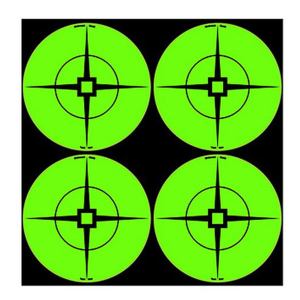 BIRCHWOOD CASEY 3in Round Adhesive Target, 40 Count Targets on 10 Pages (33933)