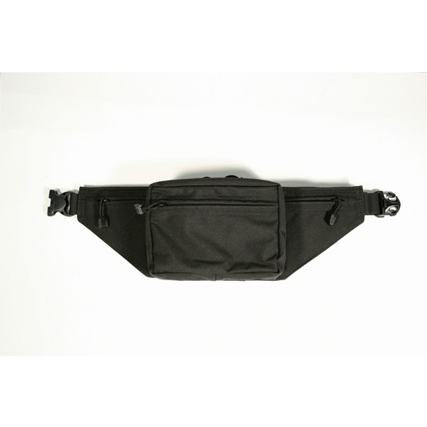 BLACKHAWK Conceled Weapon Fanny Pack, Medium, Black (60WF05BK)