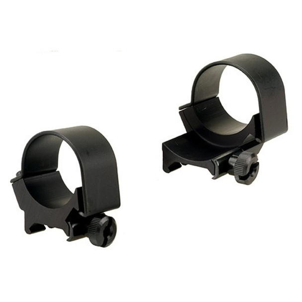 WEAVER 30mm Extended Matte Low Scope Rings (49150)