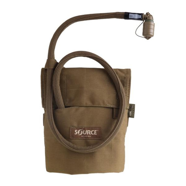 SOURCE Kangaroo 1L Collapsible Canteen with Coyote Pouch (4001510201)