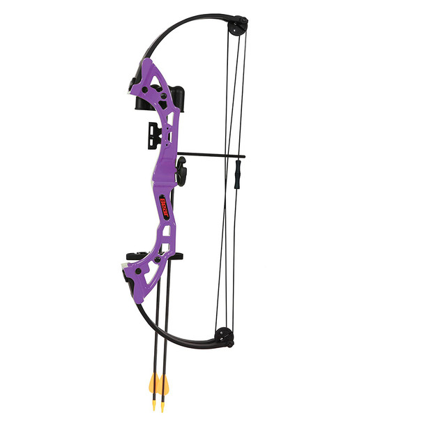 BEAR ARCHERY Brave Purple RH Youth Bow Set (AYS300PL)