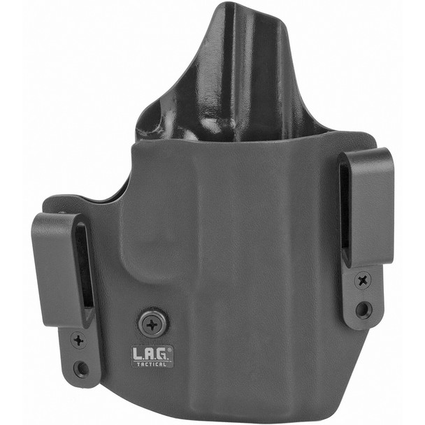 L.A.G. Tactical Defender Fits FN 509 Right Hand OWB/IWB Black Kydex Holster (10020)