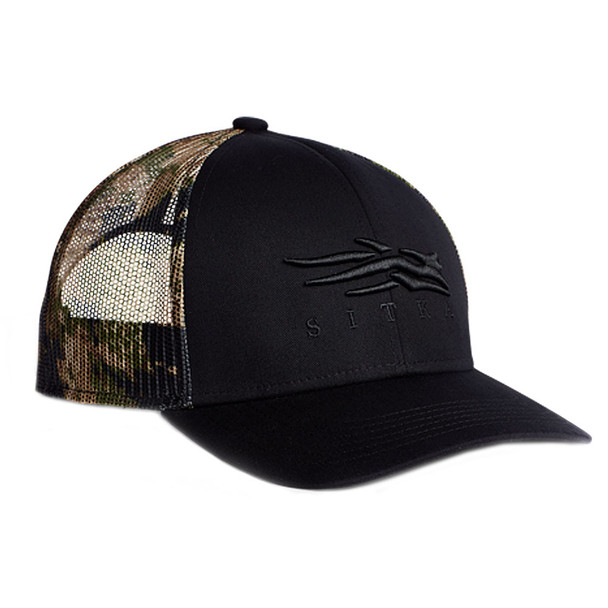 SITKA Icon Subalpine Mid Pro Trucker Cap (20236-BK-OSFA)