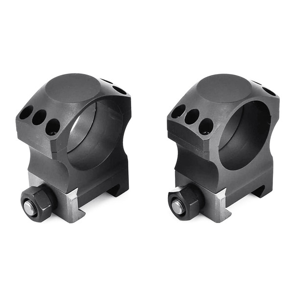 NIGHTFORCE X-Treme Duty Ultralite High 34mm 6 Screw Ring Set (A210)