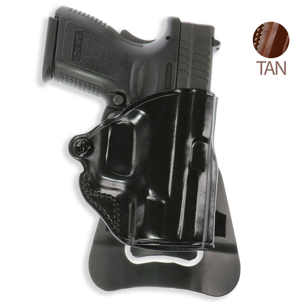 GALCO Speed Master 2.0 Springfield XD 9/40 3" RH Tan Paddle/Belt Holster (SM2-444)