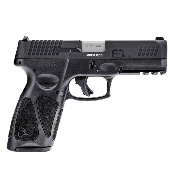TAURUS G3 9mm Luger Full Size 4in 15rd/17rd Tenifer Matte Black Pistol (1-G3B941)