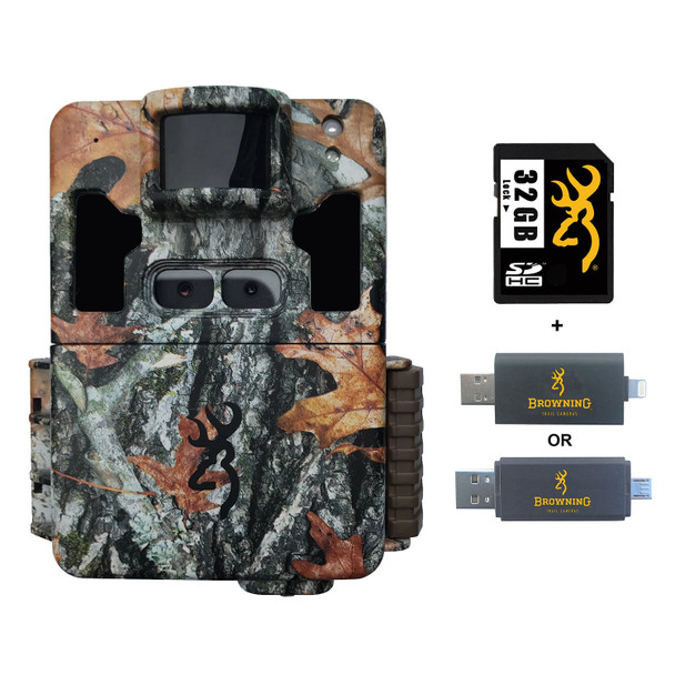 BROWNING TRAIL CAMERAS Dark Ops Pro XD Trail Camera With 32 GB SD Card And SD Card Reader For Android (BTC-6PXD+32GSB+CR-AND)