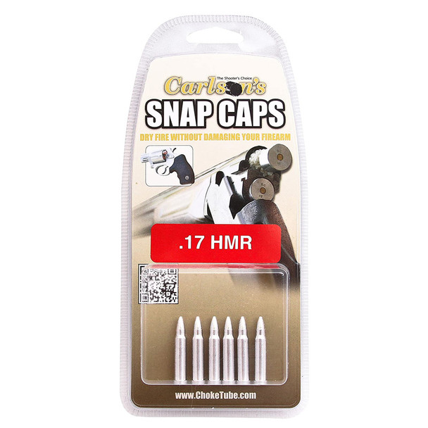 CARLSONS .17 HMR 6-Pack Snap Caps (00048)