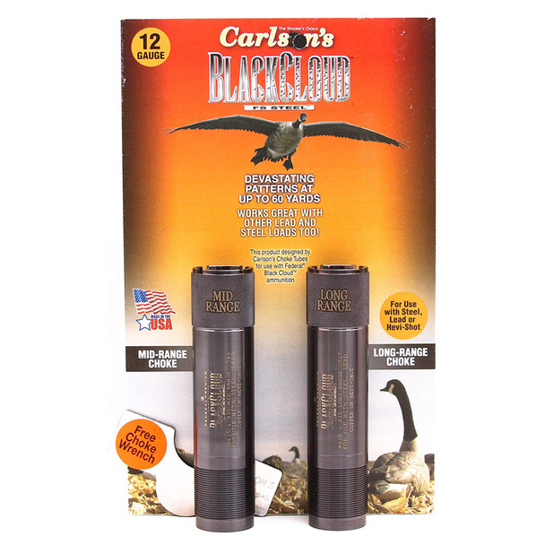 CARLSONS Black Cloud Mossberg 835/935 12Ga MR & LR Choke Tubes, 2 Pack (09108)