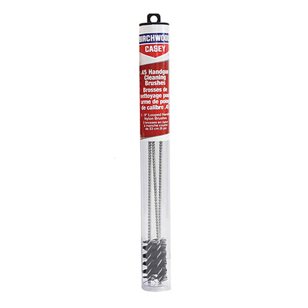 BIRCHWOOD CASEY .45 Caliber Handgun Looped Cleaning Brushes, 3-Pack (41212)