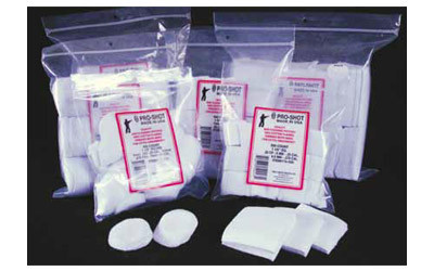 PRO-SHOT PRODUCTS 7mm-38 Cal/6mm Benchrest 500 Count Cleaning Patches (13/4-500)