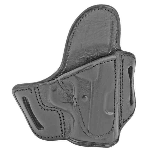 TAGUA GUN LEATHER Texas-Fort RH Black Holster for Most 1911 All Barrel Lengths (TX-EP-BH2-200)