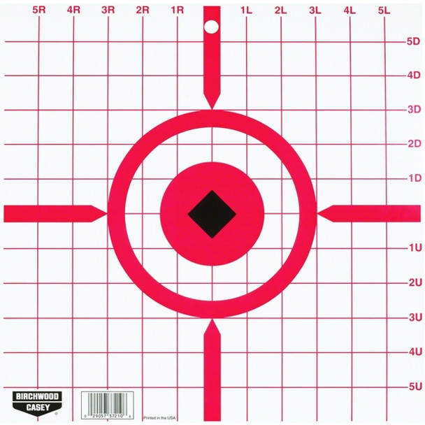 BIRCHWOOD CASEY Rigid 12in Crosshair Sight-In 10 Targets (37210)