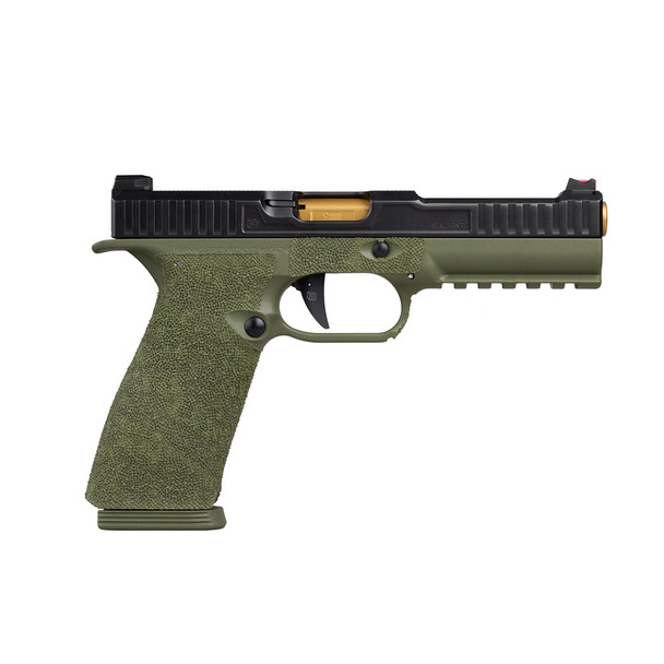 SALIENT ARMS Sai Strike One Tier One 9mm OD Green Frame with TiN Barrel Semi-Automatic Pistol (SAI-AS1-9-T1-G-GRN)