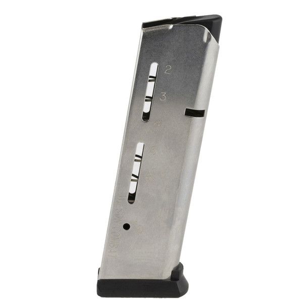 WILSON COMBAT Elite Tactical 8rd Magazine with Base Pad for Full Size 45 ACP 1911 (500)