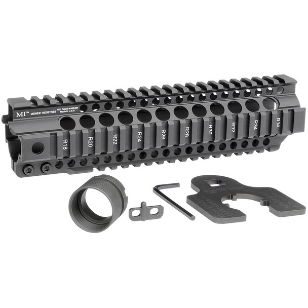 MIDWEST INDUSTRIES 9.5in Quad Rail Handguard (MI-CRT9.5)