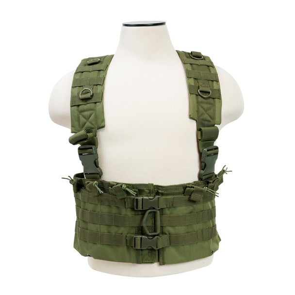 NCSTAR Vism AR Green Chest Rig (CVARCR2922G)