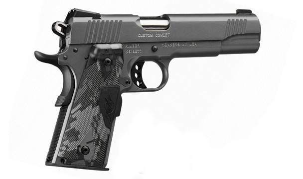 KIMBER 1911 Custom Covert .45 ACP 5in 7rd Charcoal Gray/Urban Camo Semi-Auto Pistol (3000235)