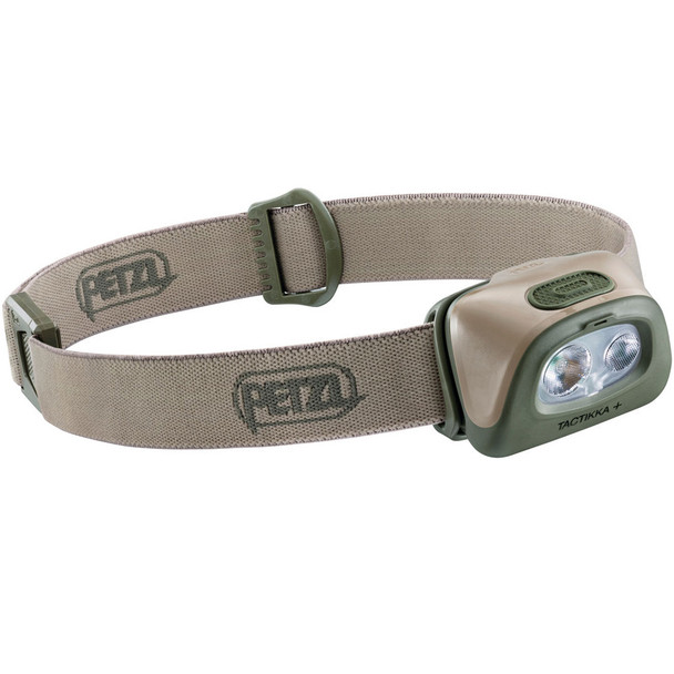 PETZL Tactikka + 350 Lumens Desert Headlamp (E089EA02)