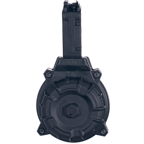 PROMAG 9mm 50rd Drum Black Polymer For Sig Sauer Sig MPX (DRM-A21)