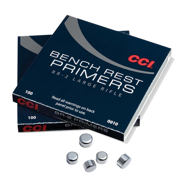 CCI Large Rifle BR-2 10 Boxes of 100 Bench Rest Primers (0010)