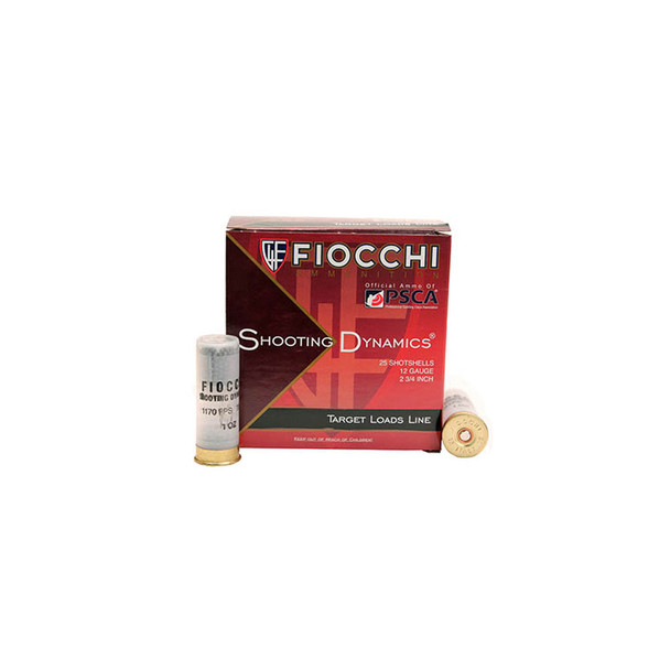 FIOCCHI Shooting Dynamics 12Ga #7.5 2.75in 25rd Box Shotgun Shells (12SD1L75)