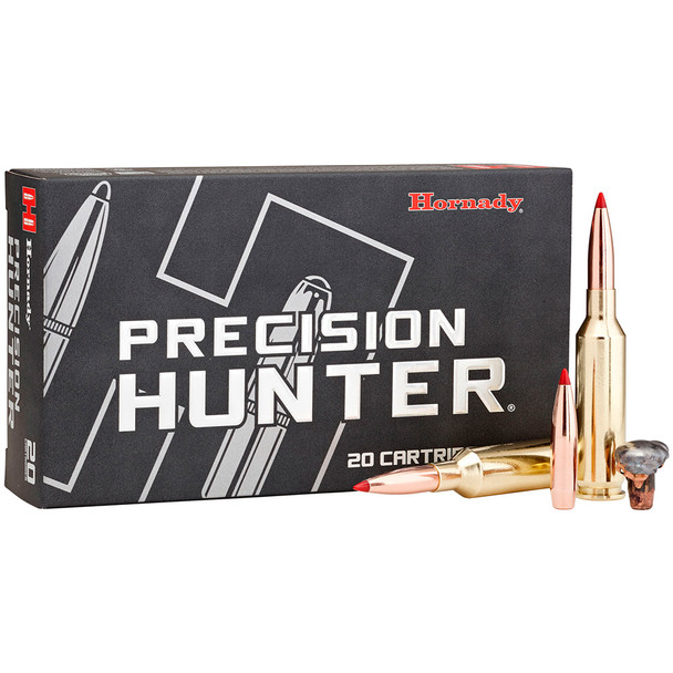 HORNADY Precision Hunter 6mm Creedmoor 103gr ELD-X Ammo (81392)