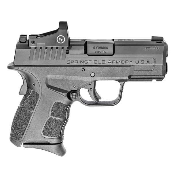 SPRINGFIELD ARMORY XD-S Mod.2 OSP 9mm 3.3in 7rd/9rd Mags Carry Compact Pistol with Crimson Trace CTS-1500 (XDSG9339BCT-CC)