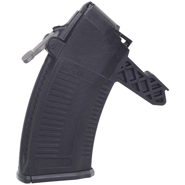 PROMAG Archangel LVX 7.62x39mm 20rd Black Polymer Magazine with Lever Release for SKS Rifles (AALVX20)