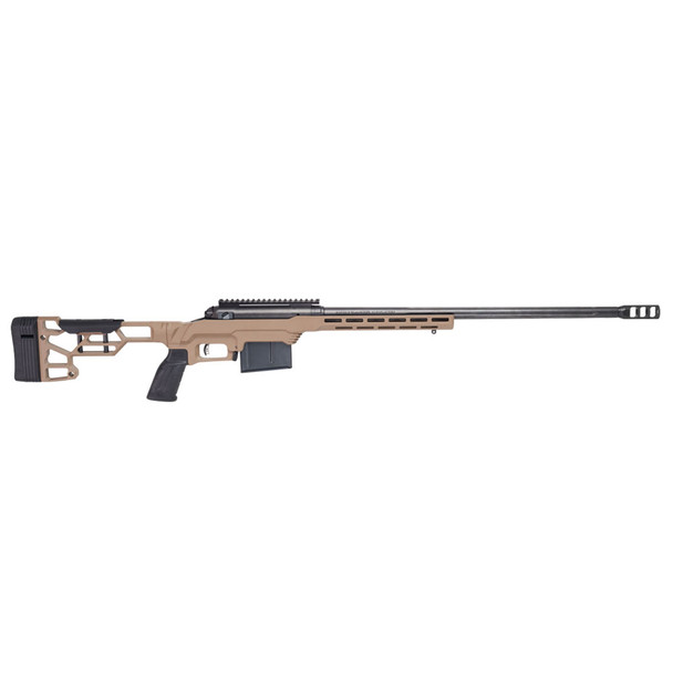 SAVAGE 110 Precision Left Hand 300 PRC 24in 5rd Flat Dark Earth Chassis Stock Bolt Action Rifle (57699)