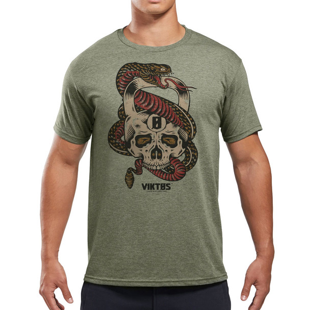 VIKTOS Kettle Skull Sage T-Shirt