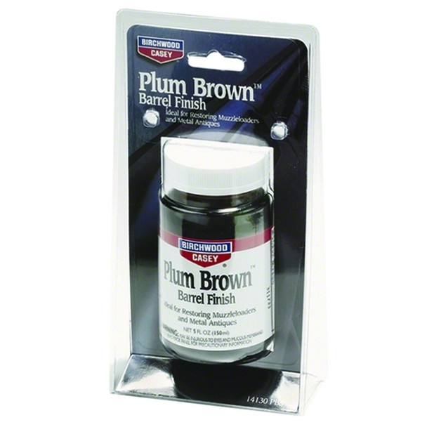 BIRCHWOOD CASEY Plum Brown 5oz Bottle Barrel Finish (14130)