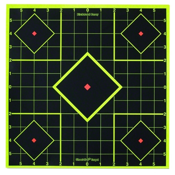 BIRCHWOOD CASEY Shoot-N-C 8in Sight-In Target 6-Pack (34105-6)
