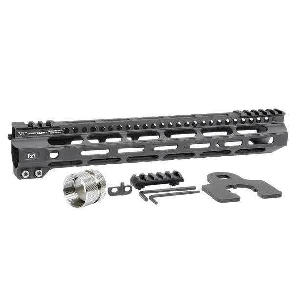 MIDWEST INDUSTRIES Ultra Lightweight 12.625in Free Float Handguard (MI-ULW12.625)