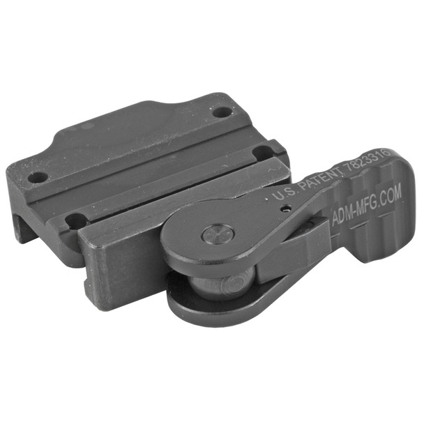 American Defense Mfg. Mount, Fits Trijicon MRO, Low, Tactical, Quick Release, Black Finish AD-MRO-L-TAC