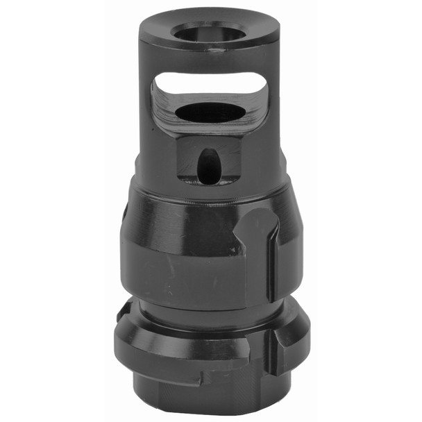 Dead Air Armament Key Mount, Muzzle Brake, Black, 1/2 X 28 Threads, .38 Bore DA109
