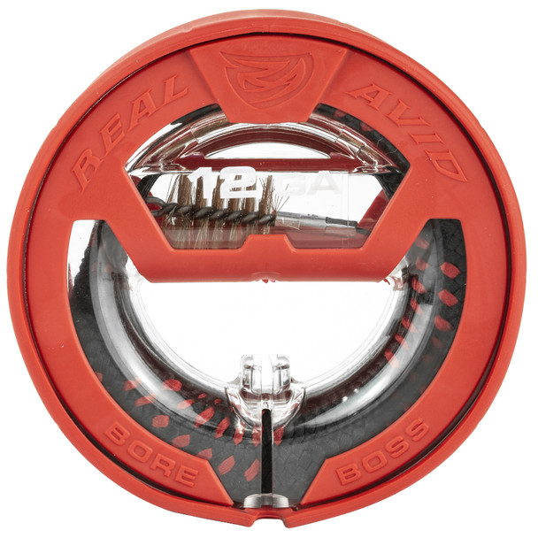 Real Avid Bore Boss, Ultra-Compact Bore Cleaning System, Fits 12Ga Firearms