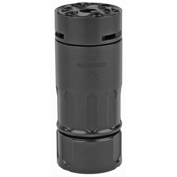 Rugged Suppressors Rx Blast Diverter/Brake, Fits Rugged Suppressors Surge 7.62, Razor 7.62 And Micro30 Line of Muzzle Devices RX001