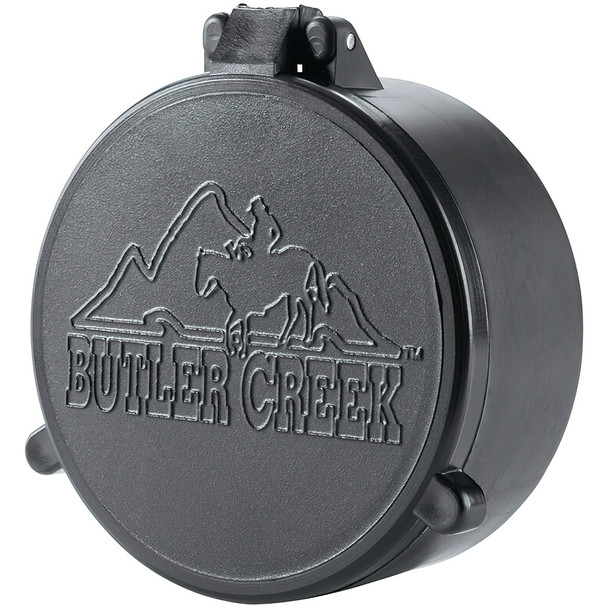 BUTLER CREEK Multiflex Flip-Open 25-26-27 Objective Black Scope Covers (32527)