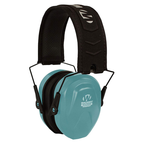 WALKER'S GAME EAR Razor Teal Compact Passive Muff (GWP-CRPAS-TL)